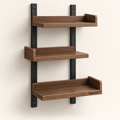 Qavzeli™ Multi-Tier Floating Book Shelves product image 01